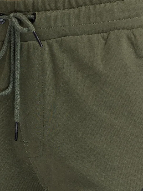 Being Human Clothing Men Regular Fit Track-Olive