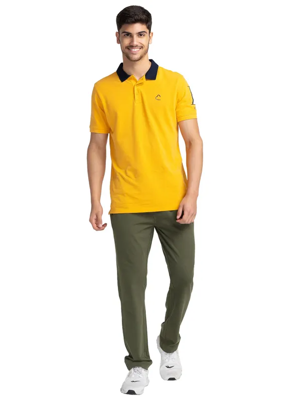 Being Human Clothing Men Regular Fit Track-Olive