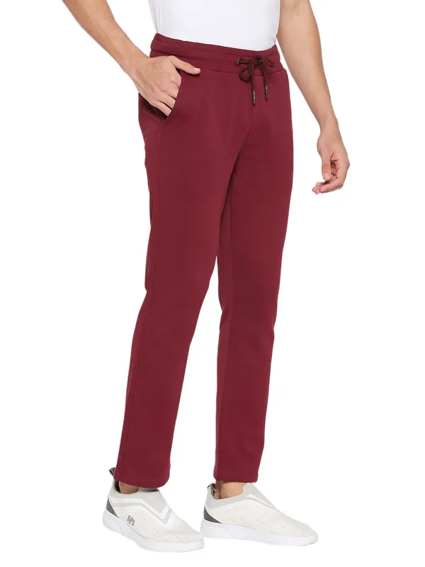 Being Human Clothing Men Regular Fit Track-Wine