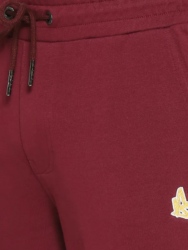 Being Human Clothing Men Regular Fit Track-Wine