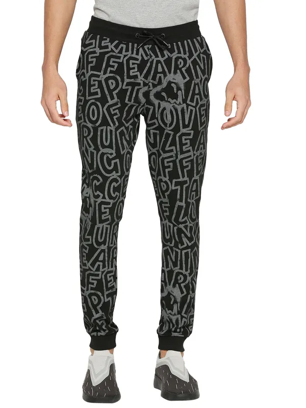 Being Human Clothing Men Regular Fit Track-Black