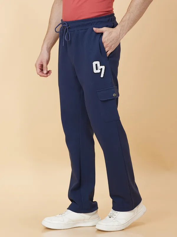 Being Human Clothing Men Regualr Fit Track Pant-Navy