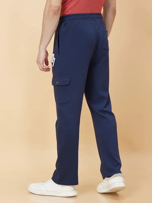 Being Human Clothing Men Regualr Fit Track Pant-Navy