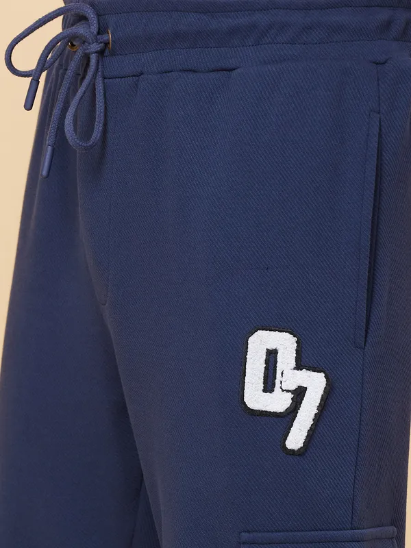 Being Human Clothing Men Regualr Fit Track Pant-Navy