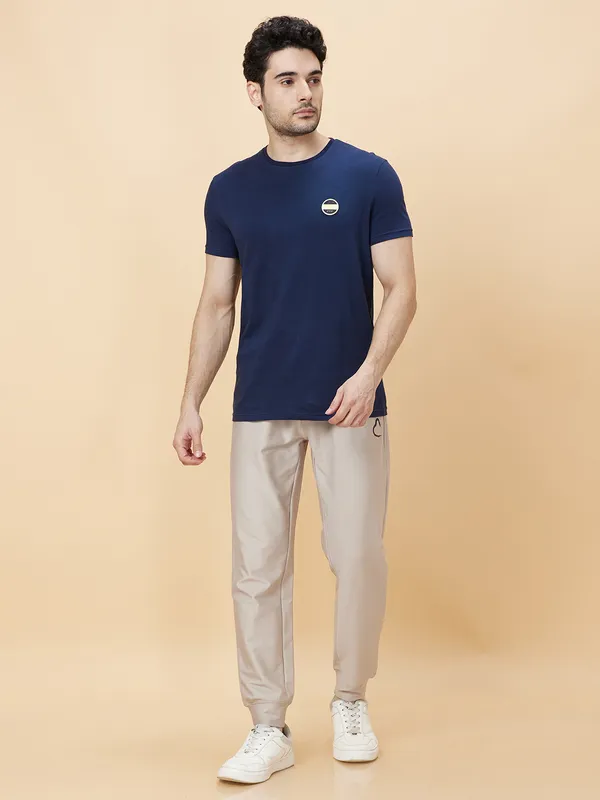 Being Human Clothing Men Regualr Fit Track Pant-Fawn