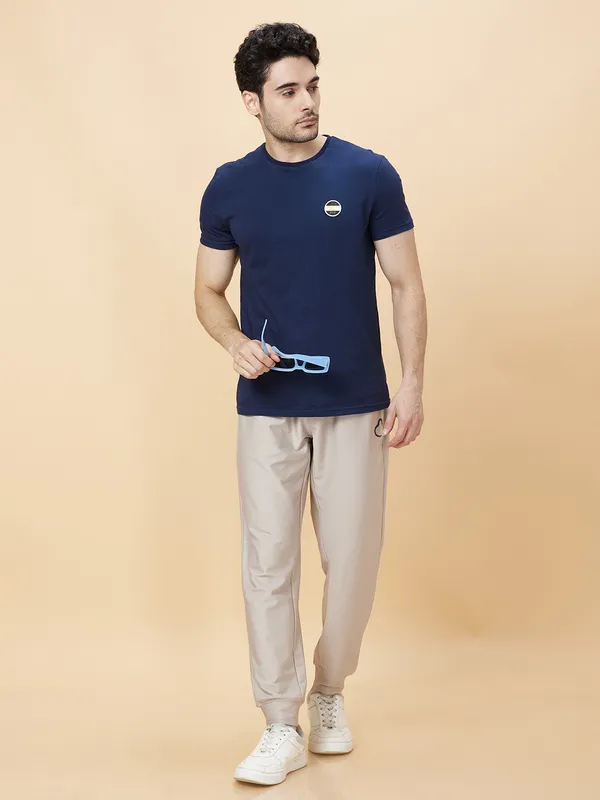 Being Human Clothing Men Regualr Fit Track Pant-Fawn