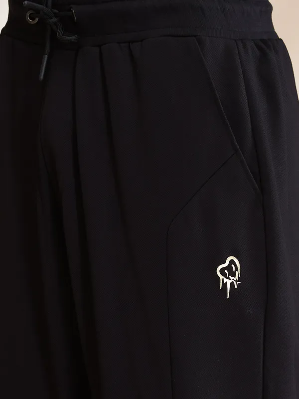 Being Human Clothing Mens-Bottom Track Black