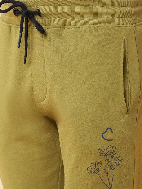 Being Human Clothing Mens-Bottom Track Olive