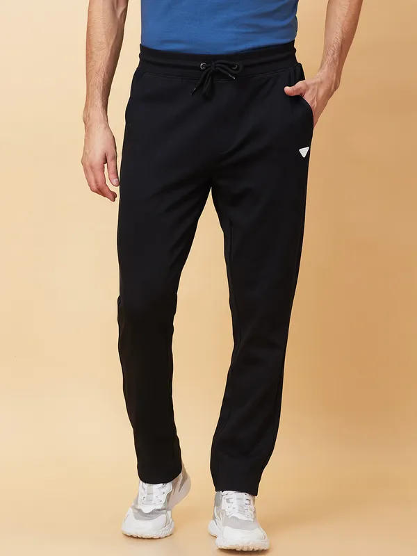 Being Human Clothing Mens-Bottom Track Black