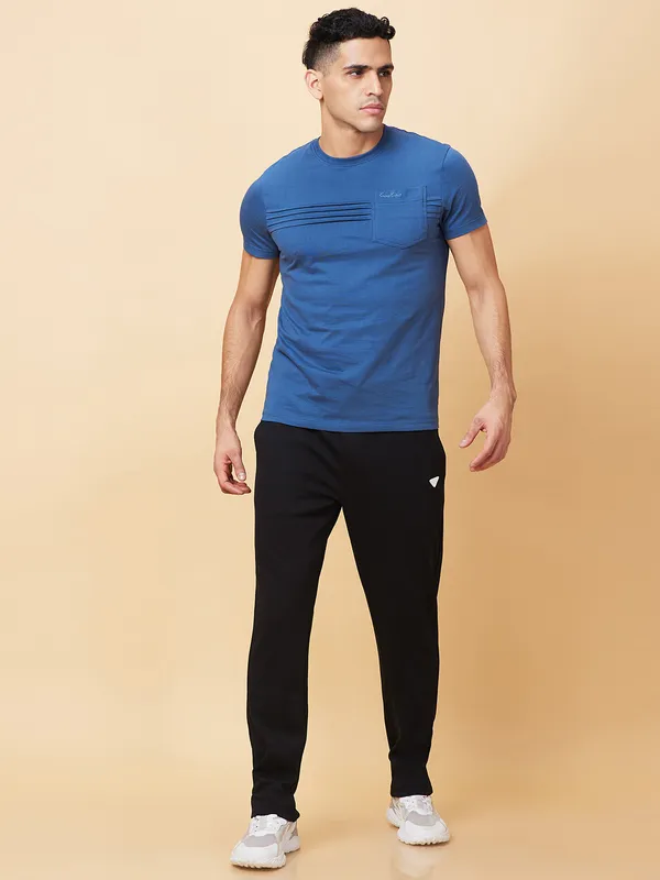 Being Human Clothing Mens-Bottom Track Black