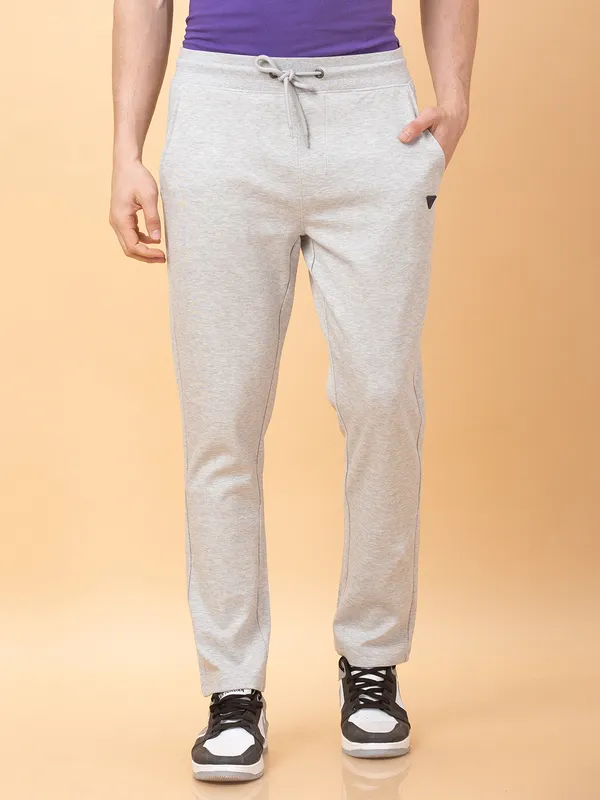 Being Human Clothing Mens-Bottom Track Grey Melange