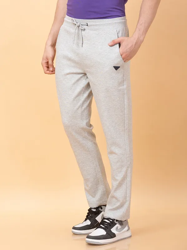 Being Human Clothing Mens-Bottom Track Grey Melange
