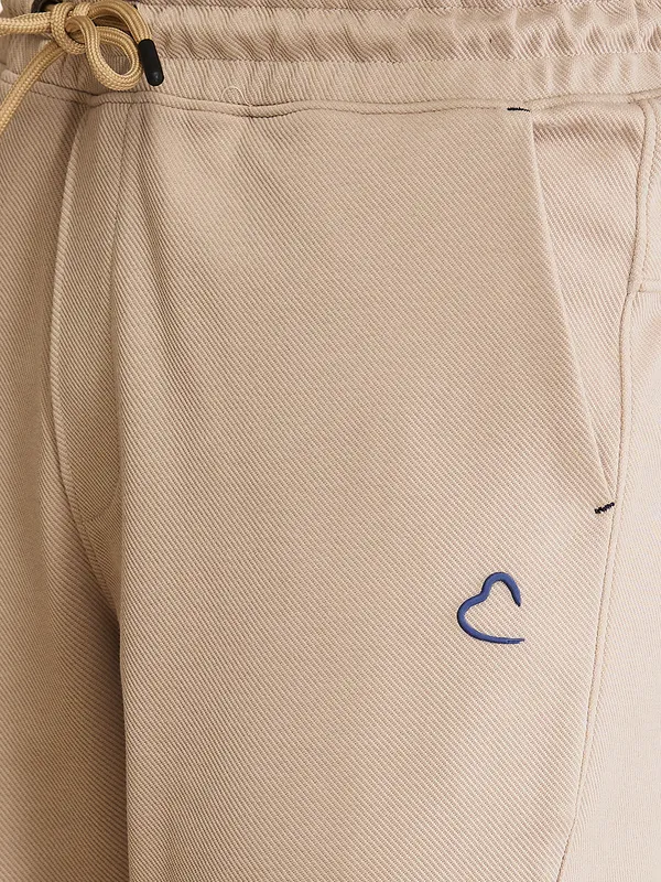 Being Human Clothing Mens-Bottom Track Beige