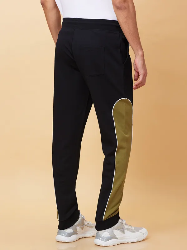 Being Human Clothing Mens-Bottom Track Black