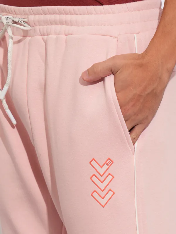 Being Human Clothing Mens-Bottom Track Wartz Pink