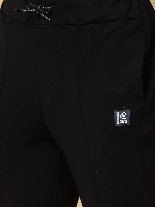 Being Human Clothing Mens-Bottom Track Black