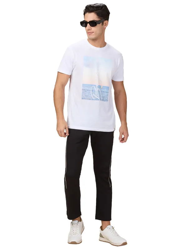 Being Human Clothing Men Black Solid Track