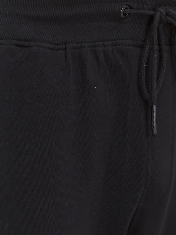 Being Human Clothing Men Black Solid Track