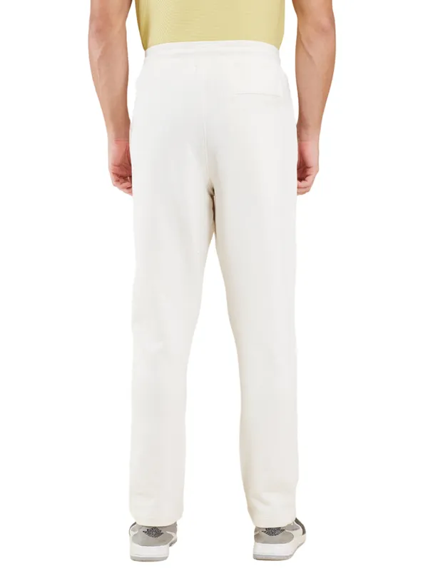 Being Human Clothing Men White Solid Track