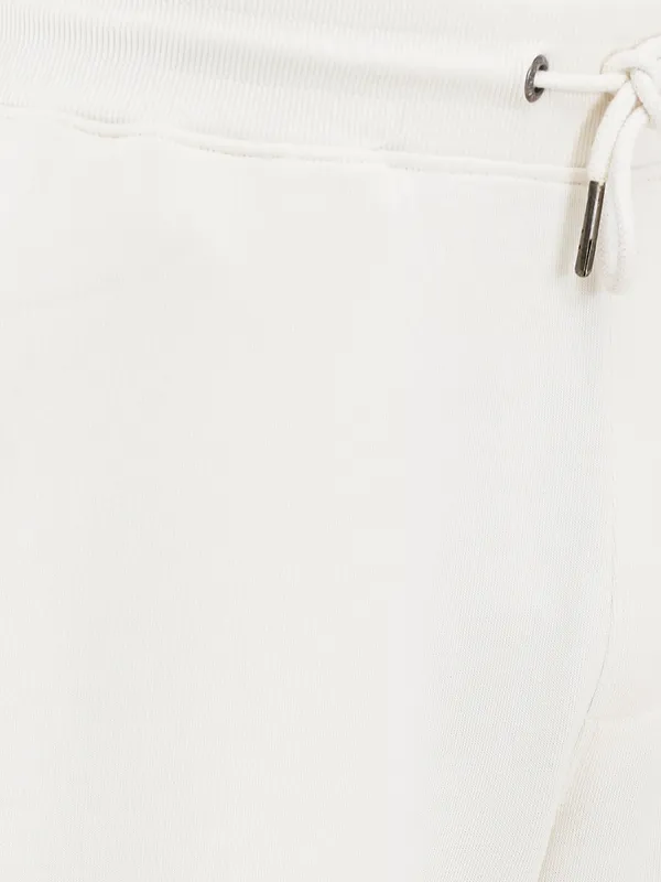 Being Human Clothing Men White Solid Track