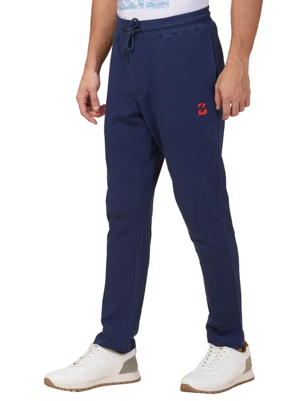 Being Human Clothing Men Blue Solid Track