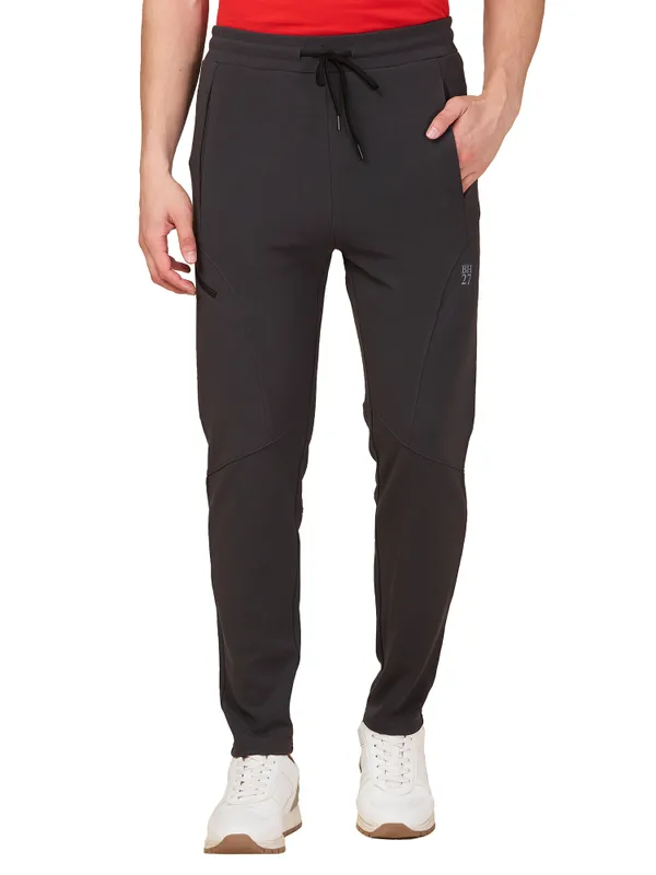 Being Human Clothing Men Grey Solid Track