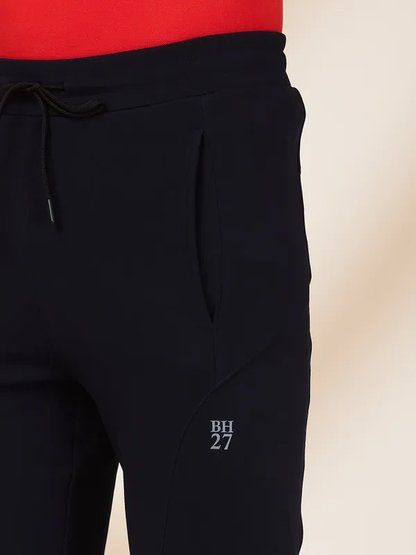 Being Human Clothing Men Blue Solid Track