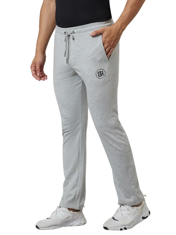 Being Human Clothing Men Regular Fit Track-Grey Melange