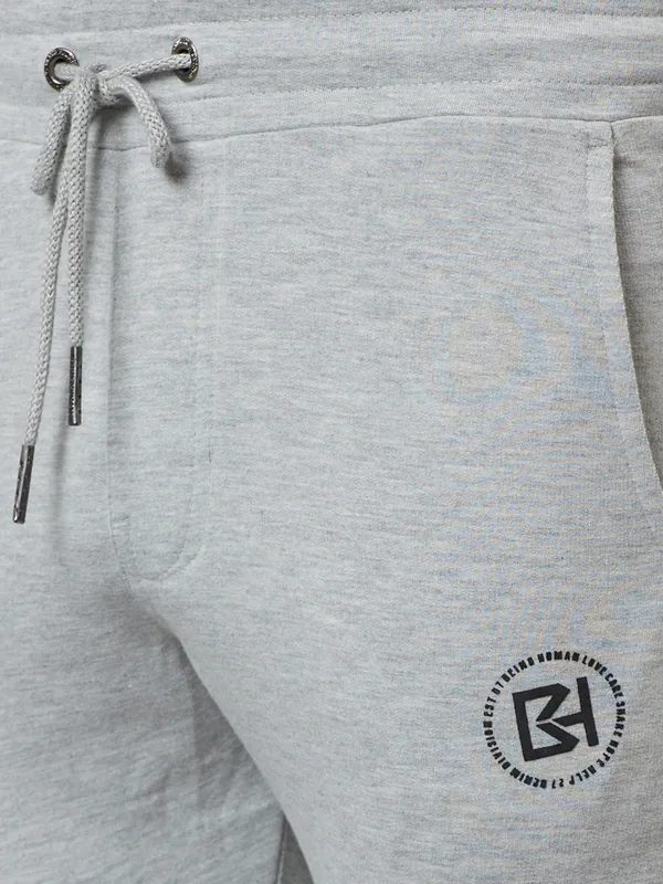 Being Human Clothing Men Regular Fit Track-Grey Melange