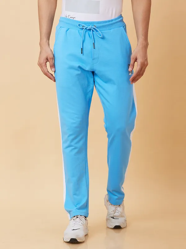Being Human Clothing Men Regular Fit Track-Light Blue
