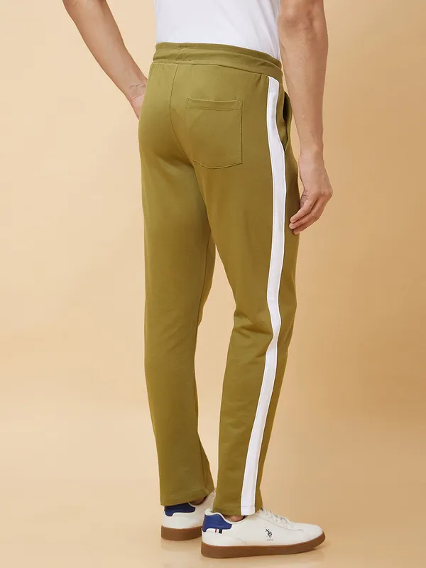 Being Human Clothing Men Regular Fit Track-Olive