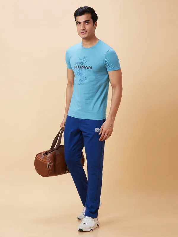 Being Human Clothing Men Regular Fit Track-Navy