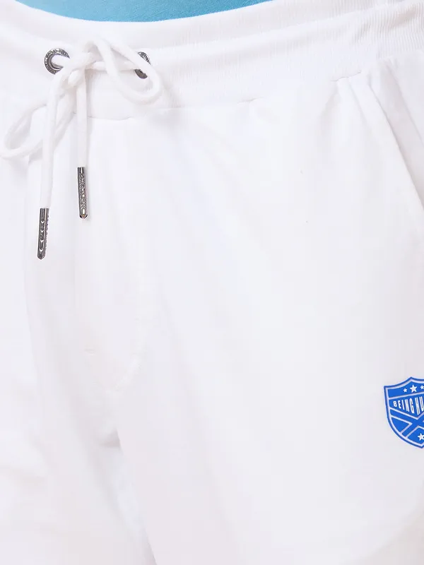 Being Human Clothing Men Regular Fit Track-White