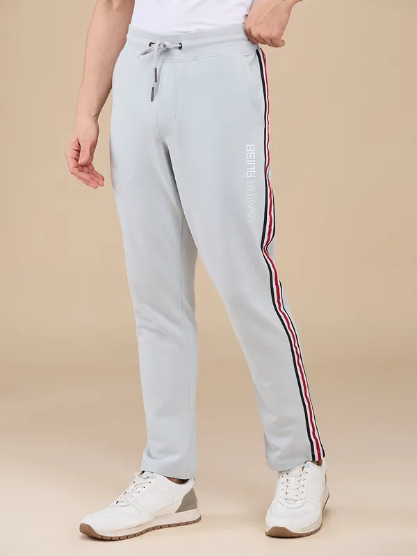 Being Human Clothing Mens-Bottom Track Grey