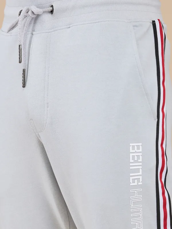 Being Human Clothing Mens-Bottom Track Grey