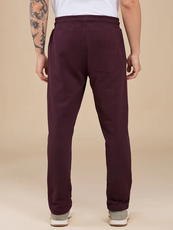 Being Human Clothing Mens-Bottom Track Wine
