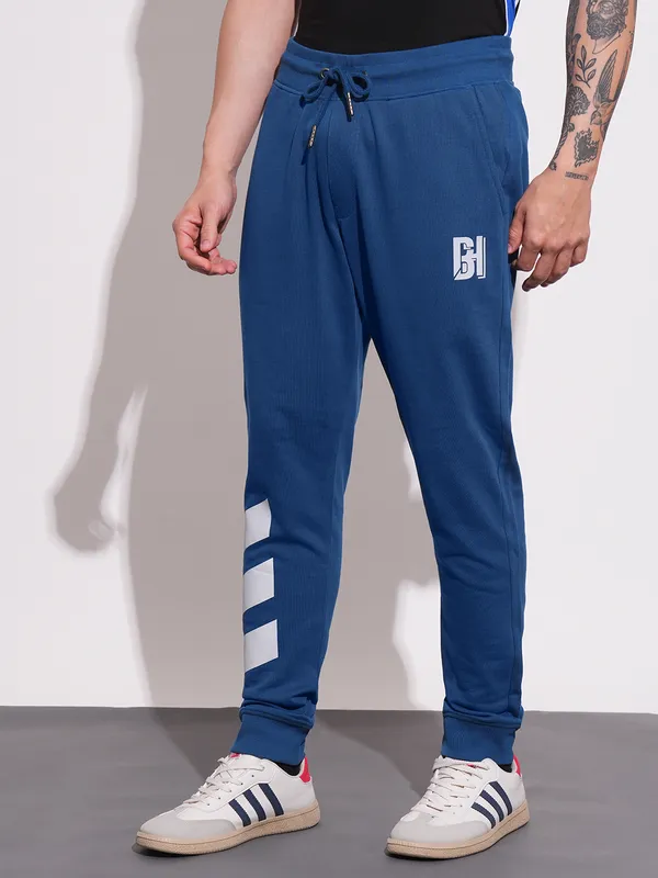 Being Human Clothing-Mens-Bottom-Track Navy