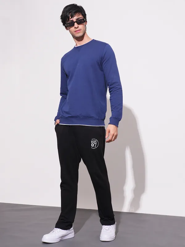 Being Human Clothing-Mens-Bottom-Track Black
