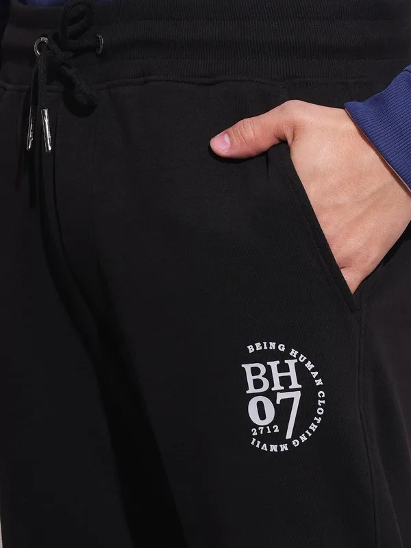 Being Human Clothing-Mens-Bottom-Track Black
