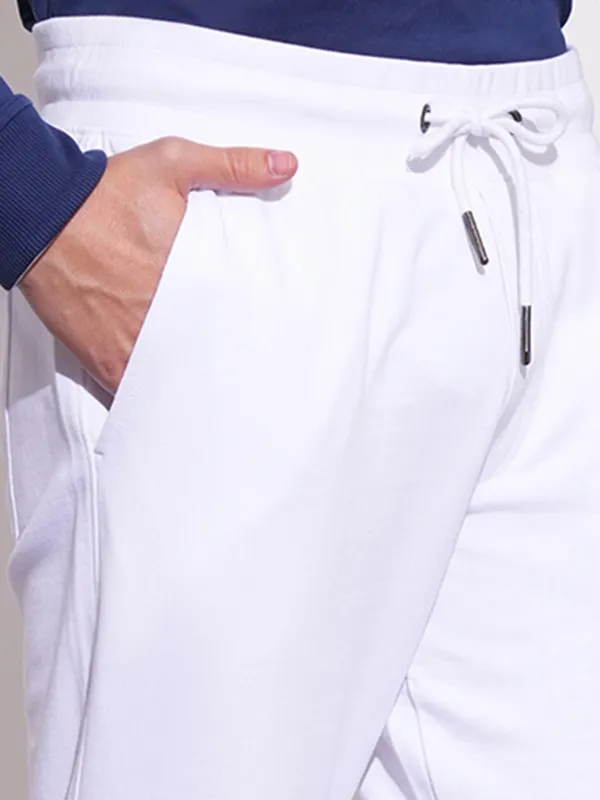 Being Human Clothing-Mens-Bottom-Track White