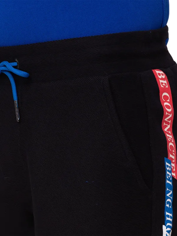Being Human Clothing Men Regular Fit Shorts-Black