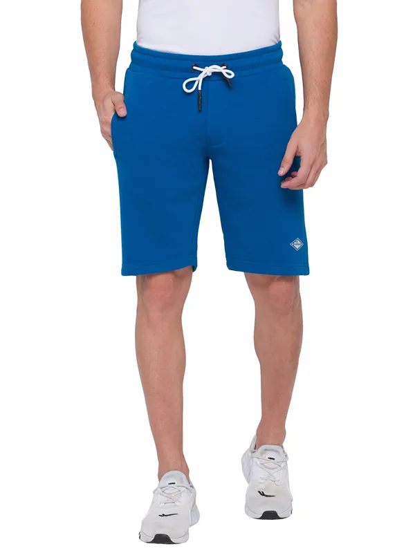 Being Human Men Regular Fit Shorts-Blue