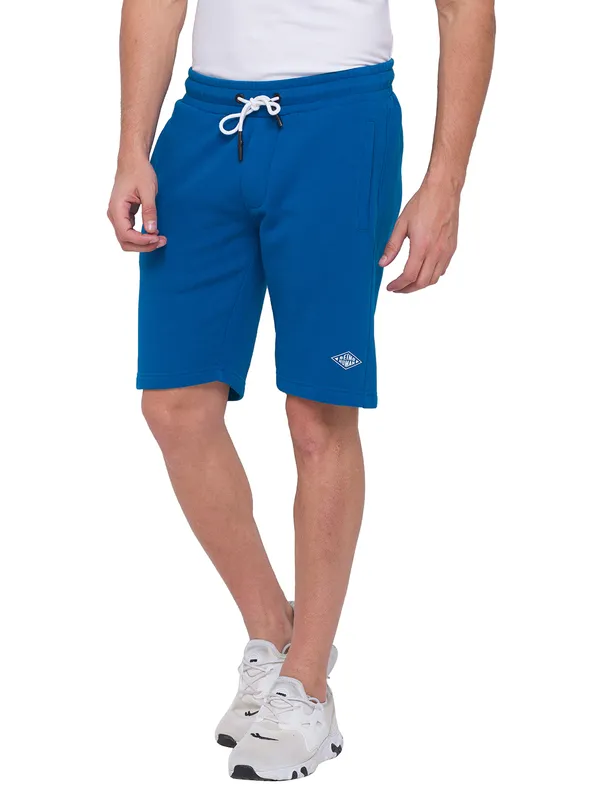 Being Human Men Regular Fit Shorts-Blue