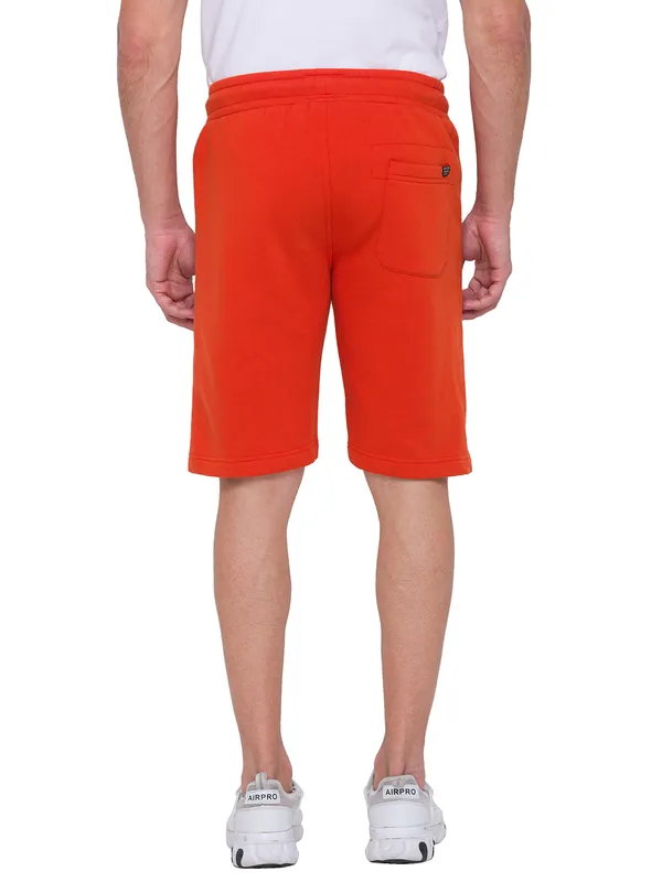 Being Human Men Regular Fit Shorts-Orange