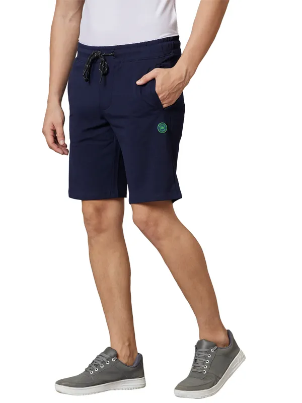 Being Human Clothing Men Regular Fit Shorts-Navy