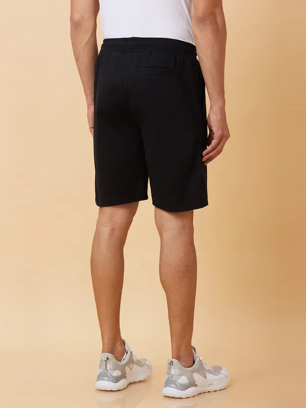 Being Human Men Regular Fit Shorts-Black