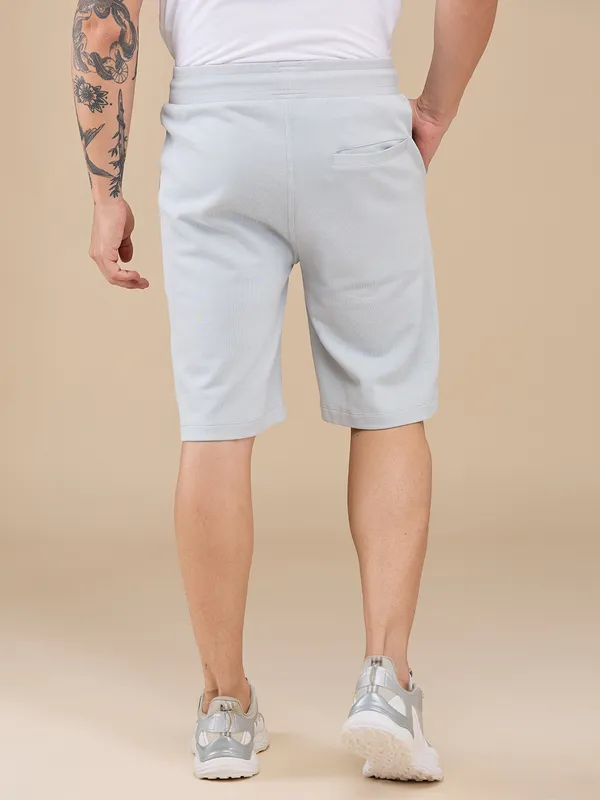 Being Human Clothing Mens-Bottom Shorts Grey