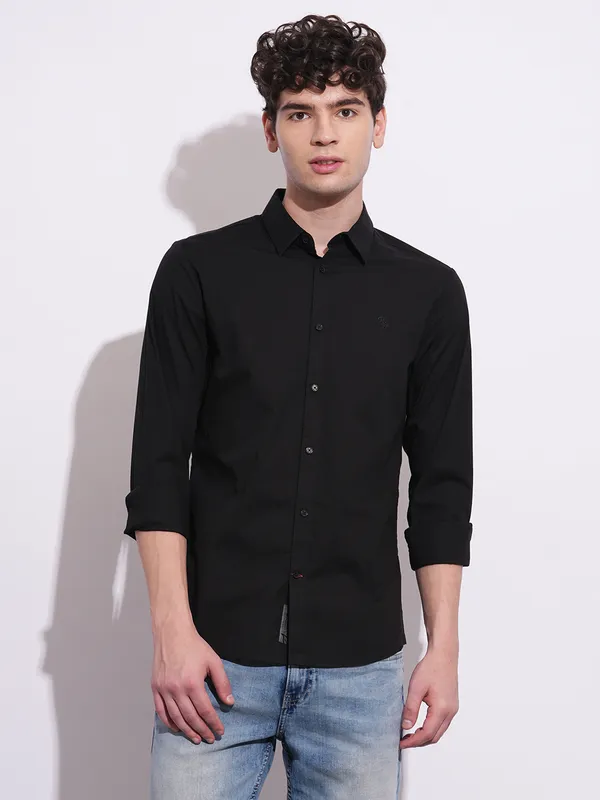 Being Human Clothing Mens-Top Shirts Black