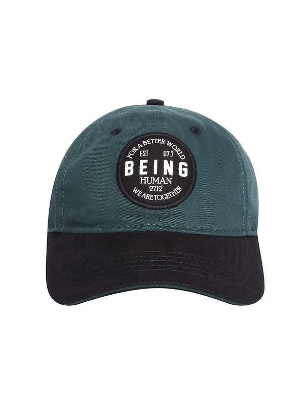 Being Human Clothing Men Green Caps
