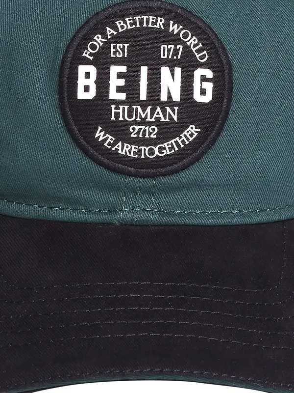 Being Human Clothing Men Green Caps